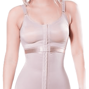 Modelador Compressivo  tipo Body com Alças Reguláveis  Sem Pernas Com Frente Dividida  DORON - DC010/D